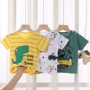 Cotton Short Sleeve Baby Boy Clothing Summer Kids Clothing Children’s Boys T shirts Polo Shirts