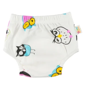 Cotton Training Pants Padded Toddler Potty Training Underwear for Boys and Girls