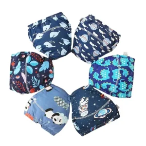 Cotton in Stock Training Underwear Diaper Pant Strong Absorbent Toddler Potty Baby Training Pants for Baby Boys and Girls