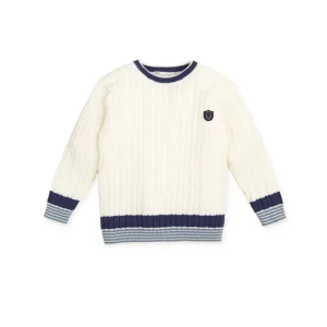 Custom Autumn or Winter O-neck Baby Boys’s Pullover Sweaters Comfortable Warm Knitted Sweaters for Kids