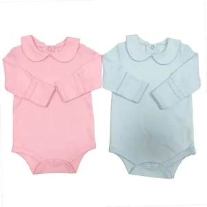 Custom Baby Girl Coming Home Outfit Infant Newborn Baby Girl Clothes Solid Color Romper Jumpsuit Unisex Blank Rompers
