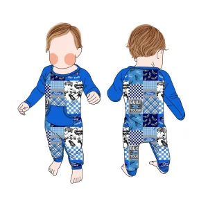 Custom Bamboo Pajamas Bamboo Zippies Baby Kids Sleeper Custom Pajamas