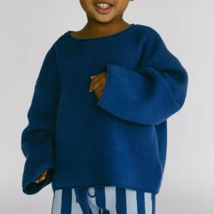 Custom Boys’ Winter V-neck Thick Pullover Sweater Polyester/Cotton Knitted