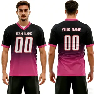 Custom Gradient Football Jersey Personalized Football Shirts Practice Sports Uniform for Men Women Boy