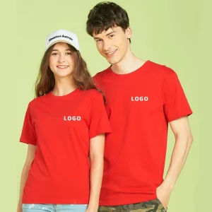 Custom High Quality Boys Plain Blank Cotton Men’s Summer Printed Short Sleeve T shirts