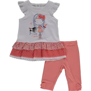 Custom High Quality Kids Clothing Set Fashion Girls Clothes
