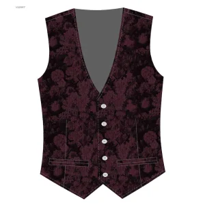 Custom High Quality Unisex School Uniform Blazer Waistcoat Vest Kids Navy Blue School WaistCoat