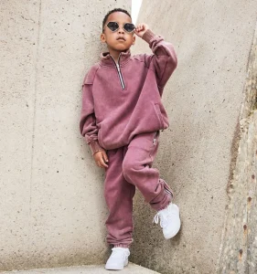 Custom Kids Clothing Embroidery Boys 100% Cotton Crew Neck Sweatshirt for Kids