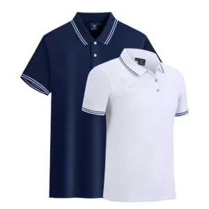 Custom Logo Branded for Polo Shirts for Men Women Girls Boys Uniform Anti-Wrinkle Knitted Golf for Polo Shirts for Summer