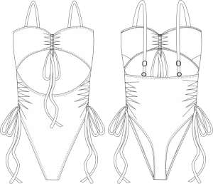 Custom Logo Design Color Bikinis Woman Girls Swimwear Customized Bikini