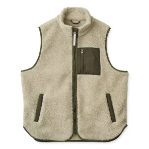 Custom Logo Kids Winter Polar Fleece Waistcoat Full Zip Gilet Warm Jacket Vest Boys Polar Fleece Vest