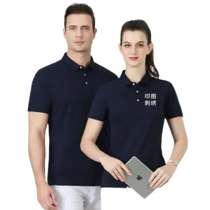 Custom Logo School Uniforms Sublimation Dry Icy Golf Women Boys 100% Cotton Mens Tshirt Polo T Shirt