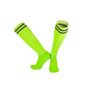 Custom Logo Security Classic Long Grip Sports Soccer Long Socks Over Knee Boys Soccer Sock