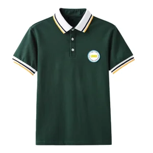 Custom Made According to Samples Children’s School Uniform POLO Shirts School Uniforms for Boys and Girls and Summer Sportswear