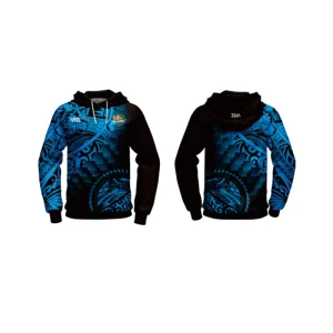 Custom Maori Design for Boys Hoodies & Sweatshirts Fleece Fabric Thick Oversize Hoodie