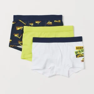 Custom Pattern Soft 100% Cotton Kids Underwear Baby Boys Briefs for 1 6 Years Old