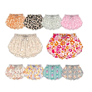 Custom Print Singer Girls Summer Skirt Shorts Casual Fashion Two in One Skort with Any Designs
