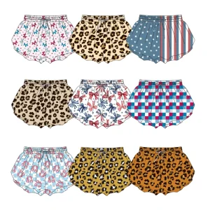 Custom Print Singer Girls Summer Skirt Shorts in Any Designs