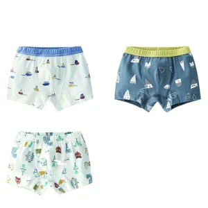 Custom Print Underwear for Boys Cotton Children Boy Underwear 2 5 Pcs Set