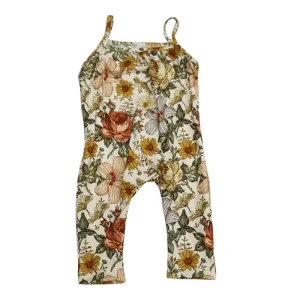 Custom Printed Toddler Girl Jumpsuit Custom Made Factory Leisure Breathable Sleeveless Playsuit Cotton Infant Romper