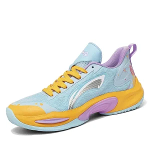 Custom Professional Men Outdoor Sports Sneakers Low Cut Blank Mesh Breathable Women Kids Boys Basketball Shoes