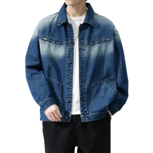 Custom Simple Blank Fitness Yong Boys Fashion Casual Coats Custom Fashion Denim Jean Jackets Men Thin