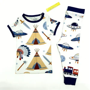 Custom Sleepwear Collection ODM Direct Elite Baby Sleep Set Bamboo 2 Piece Kids Pajamas Premium Fast Delivery
