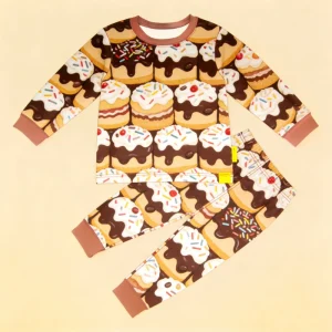 Custom Sleepwear Kids Bamboo 2 Piece Baby Pajama Night Set ODM Manufacturer Direct Elite Premium Fast Shipping