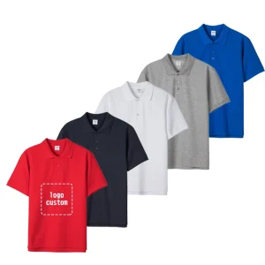 Custom Sport Luxury Plain Golf Design Men Boy Tee US Size Custom Black Polo T Shirt With Embroidery Logo