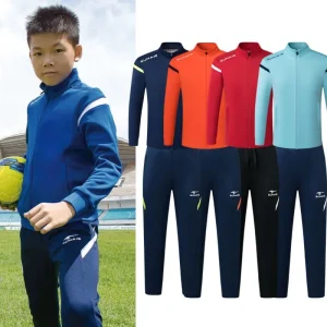 Custom Sport Uniform for School Kids Jackets Pants Sets Boy Girls Primary High School Uniform Tracksuits Sets