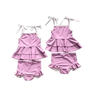 Custom Summer Girls Swimsuit Beach Bikini 2-Piece Bathing Suit