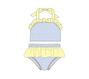 Custom Swimwear Beachwear Kids Swimsuits Baby Girls Boys Summer Beach Clothes