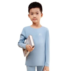 Custom Thermal Underwear 8815# Custom Winter Children’s Thermal Underwear Long Johns Set Kids Boys and Girls