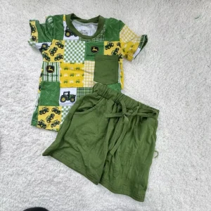 Custom Toddler Newborn Boys Girls Bamboo Fiber Pajamas Baby Sleepwear Kid Infant Pajamas Sets
