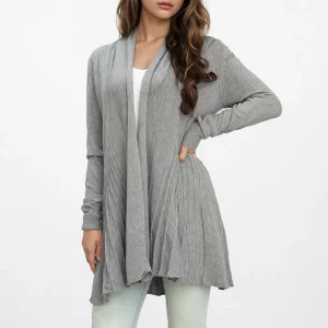 Custom Women’s Knit Cardigans Sweater Long Sleeve Knitted Girls Ladies Cardigans