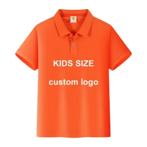 Custom logo Summer Blank White Polyester Short Sleeve Tshirt Adult and Kids School Athletic Quick Dry Polo t Shirts