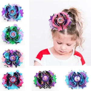 Customizable K pop Party Hair Bows Clip for Girls Hair Clips Kids Hair Accessories