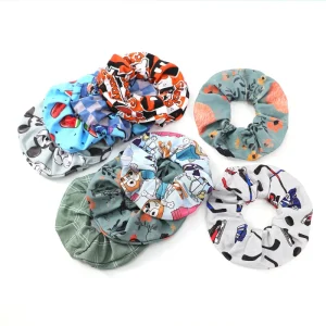 Customization Cute Hair Ties for Kids Lovely Children Cartoon Pattern Headwear for Daily Dress up