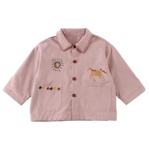 Customized Kid’s Jacket Toddler Unisex 100% Cotton Coat Children Boys Girls Cartoon Logo Jacket