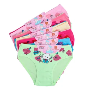 Cute Cartoon Cotton Kids Underwear for 4 10 Youngs Children Girls Panties
