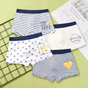 Cute Cartoon Small Boys Boxer Cartoons Boy Underwear Kids Briefs Shorts Teen Asian Korean Boy Underwear
