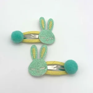 Cute Child Barrettes Kid Hairgrips Hair Clip Accessories Gift Set Girl Bunny Pattern Hair Clip Set