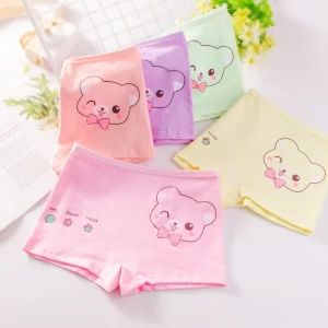 Cute Little Girl Play Shorts Toddler Panties Children’s Underpants 5Pcs lot Underwear for Baby