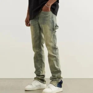 Designer Boys Jeans Plus Size Casual Distressed Jeans Mens Stock Drop Shipping Flared Jeans