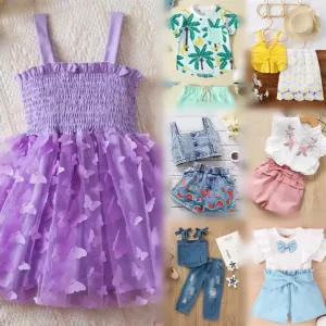 Direct Supplier Bulk Kids Nightwear Tops Jeans Lingerie She Bales Brand New Dress Clothes for Boy and Girls