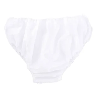 Disposable Non Woven Underwear Soft Breathable Portable Travel Underpants for SPA Hospital Postpartum Care