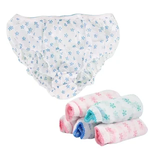Disposable Underwear for Kids Little Girls Non woven Fabric Baby Briefs Cartoon Panties Kids Underwear