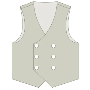 Double Layered Sleeveless Short Warm Children’s Formal Vests for Kindergarten Uniforms