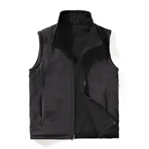 Double-sided Waistcoat Men Spring and Autumn Size Loose Casual Waistcoat Men’s Jacket