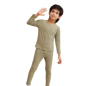 Eco Friendly Custom Kids Sleepwear Set Thermal and Breathable Baby Clothing Pajama Sets for Toddler Boys and Girls
